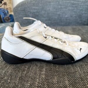 PUMA Speedcat JR Athletic Shoe - Little Kid - White/ Black Size 3C MSRP  $79.99